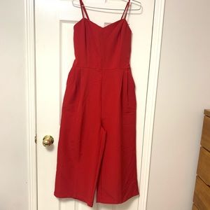 Revamped Red Jumpsuit